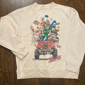 Brandy Melville ‘chill since 1993’ by JohnGalt, crew neck sweatshirt, One Size